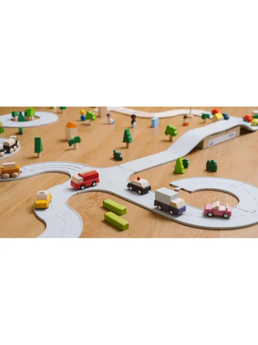 Набор из 5 игрушечных машинок PlanWorld Vehicle Series PlanToys — изображение 2 из 2, нет цвета