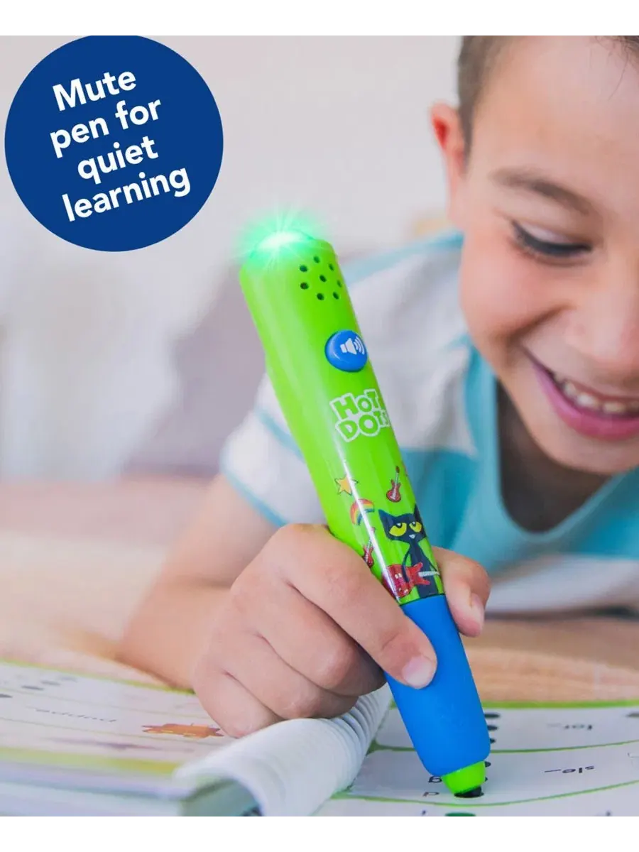 Обучающий набор с интерактивной ручкой Hot Dots Pete the Cat Educational Insights — изображение 9 из 11, мульти