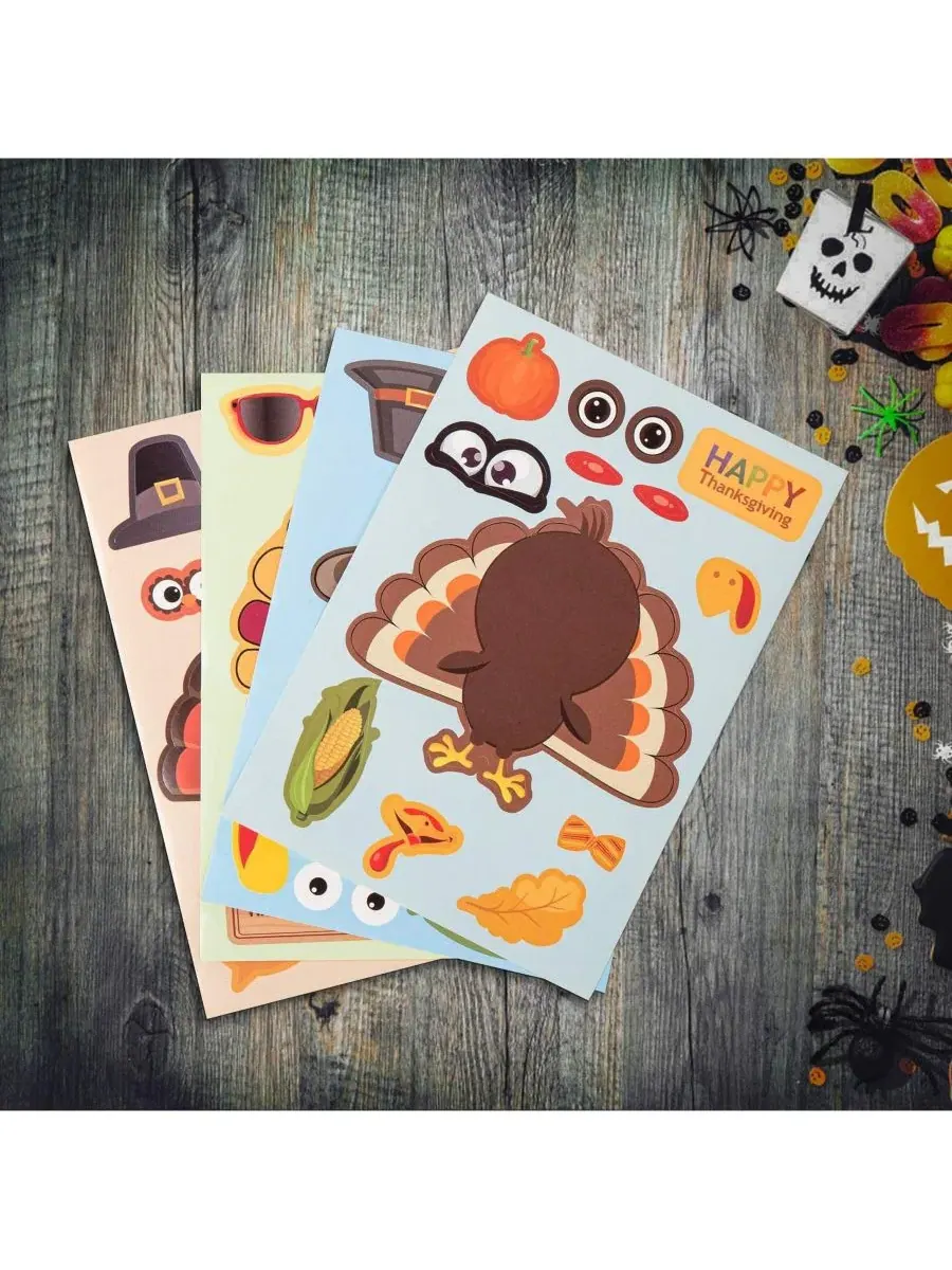 Набор для игры в мешочки с бобами Thanksgiving, 17 предметов, для детей 3-6 лет homfan — изображение 5 из 7, нет цвета