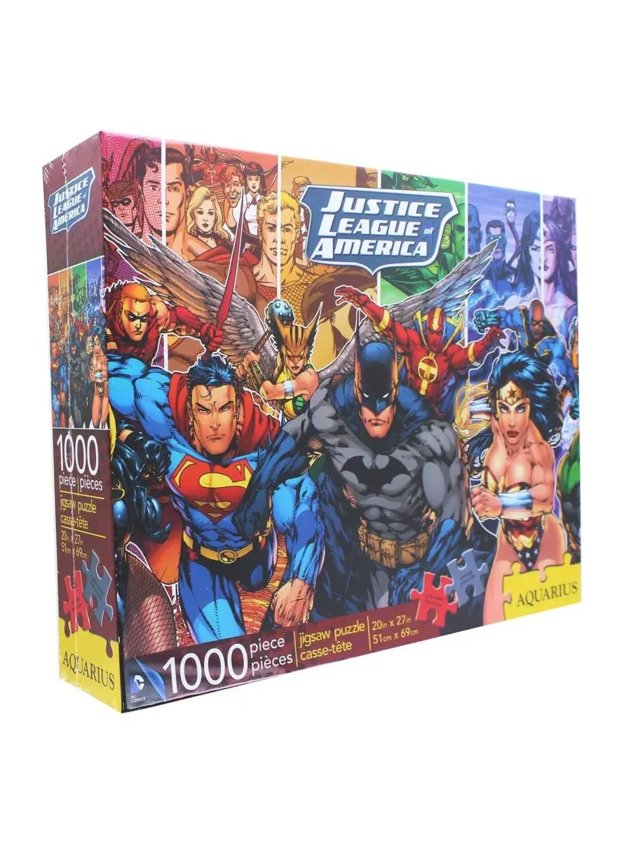 Пазл 1000 элементов DC Comics Justice League NMR Distribution — изображение 2 из 6, нет цвета