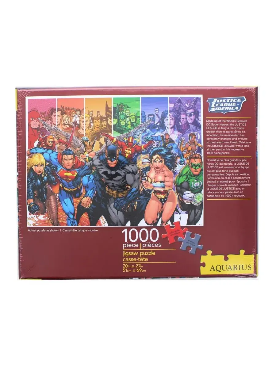 Пазл 1000 элементов DC Comics Justice League NMR Distribution — изображение 3 из 6, нет цвета