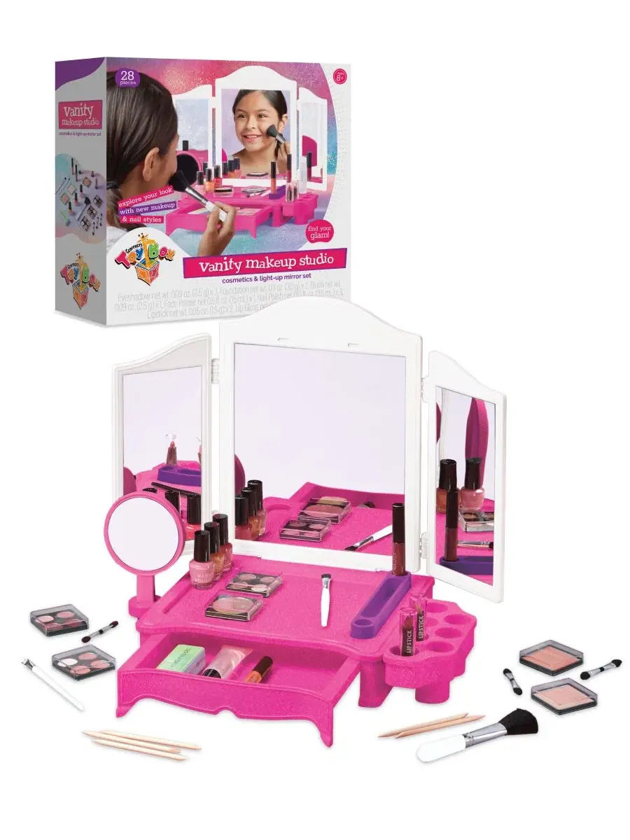 Набор косметических зеркал Vanity Makeup Studio Geoffrey'S Toy Box — прозрачный