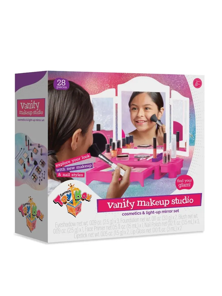 Набор косметических зеркал Vanity Makeup Studio Geoffrey'S Toy Box — изображение 3 из 4, нет