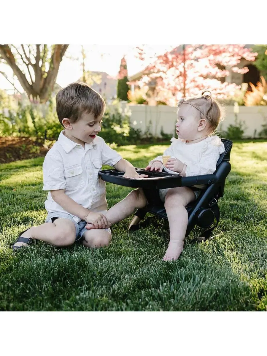 Детский стульчик для кормления Kids Feed Me 3-в-1: детский стульчик-бустер - компактный обеденный — изображение 2 из 3