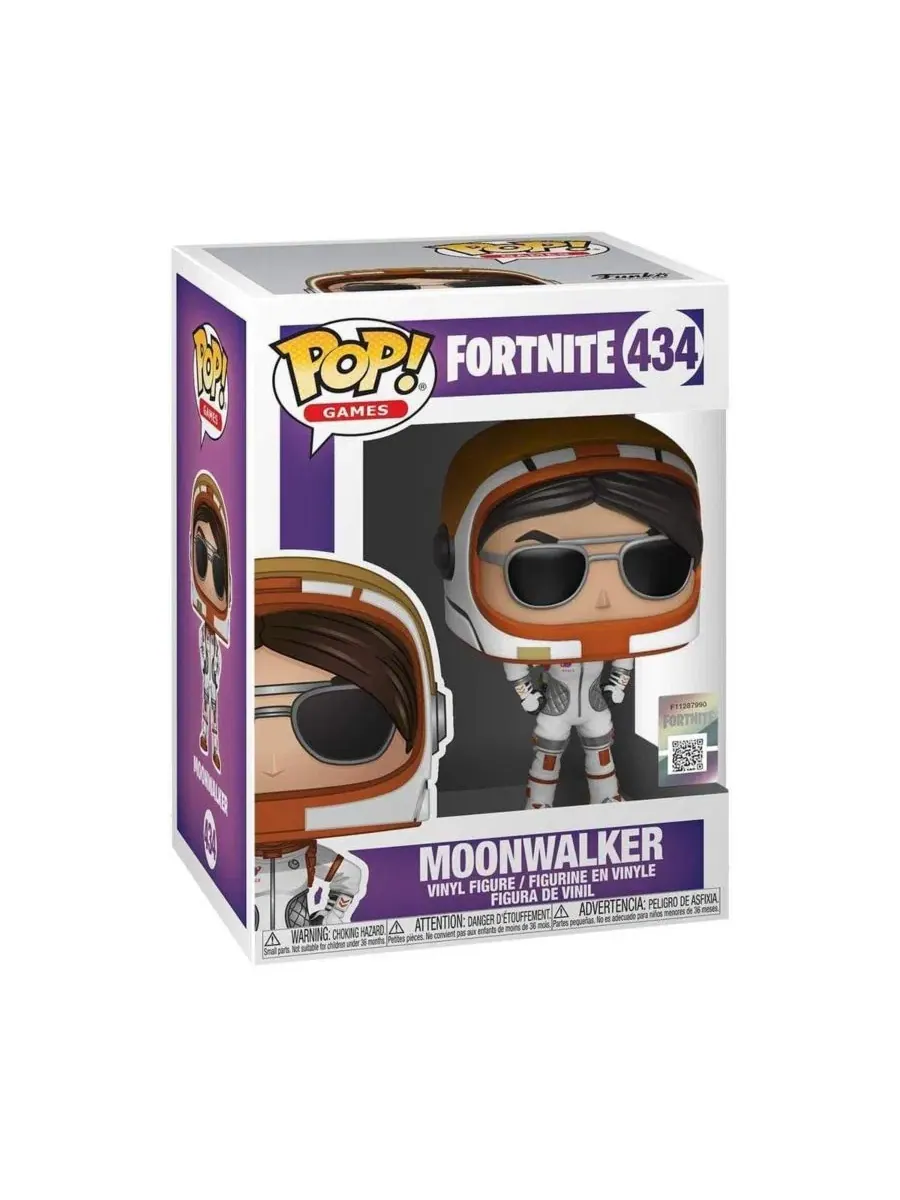 Виниловая фигурка Pop Games Fortnite Moonwalker Funko — изображение 3 из 3, нет цвета