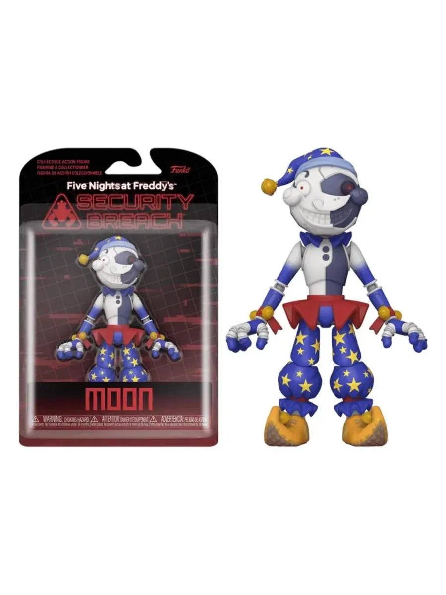 Фигурка Five Nights at Freddy's Security Breach высотой 13 см, Moon Funko — изображение 2 из 5, нет цвета