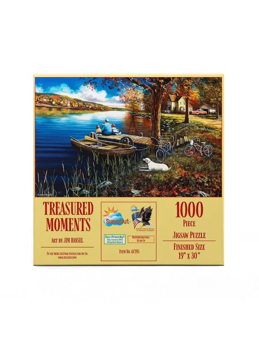 Пазл Treasured Moments из 1000 деталей для взрослых Sunsout — изображение 2 из 5, нет цвета