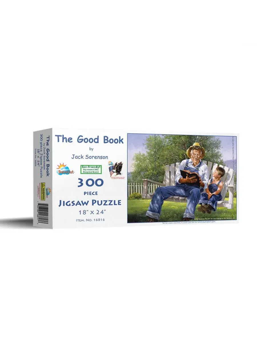 Пазл «Хорошая книга» из 300 деталей для взрослых Sunsout