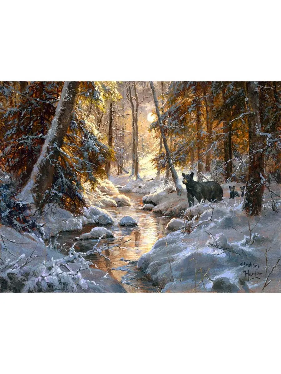 Пазл 500 элементов Time to Hibernate SunsOut — изображение 4 из 5, нет цвета