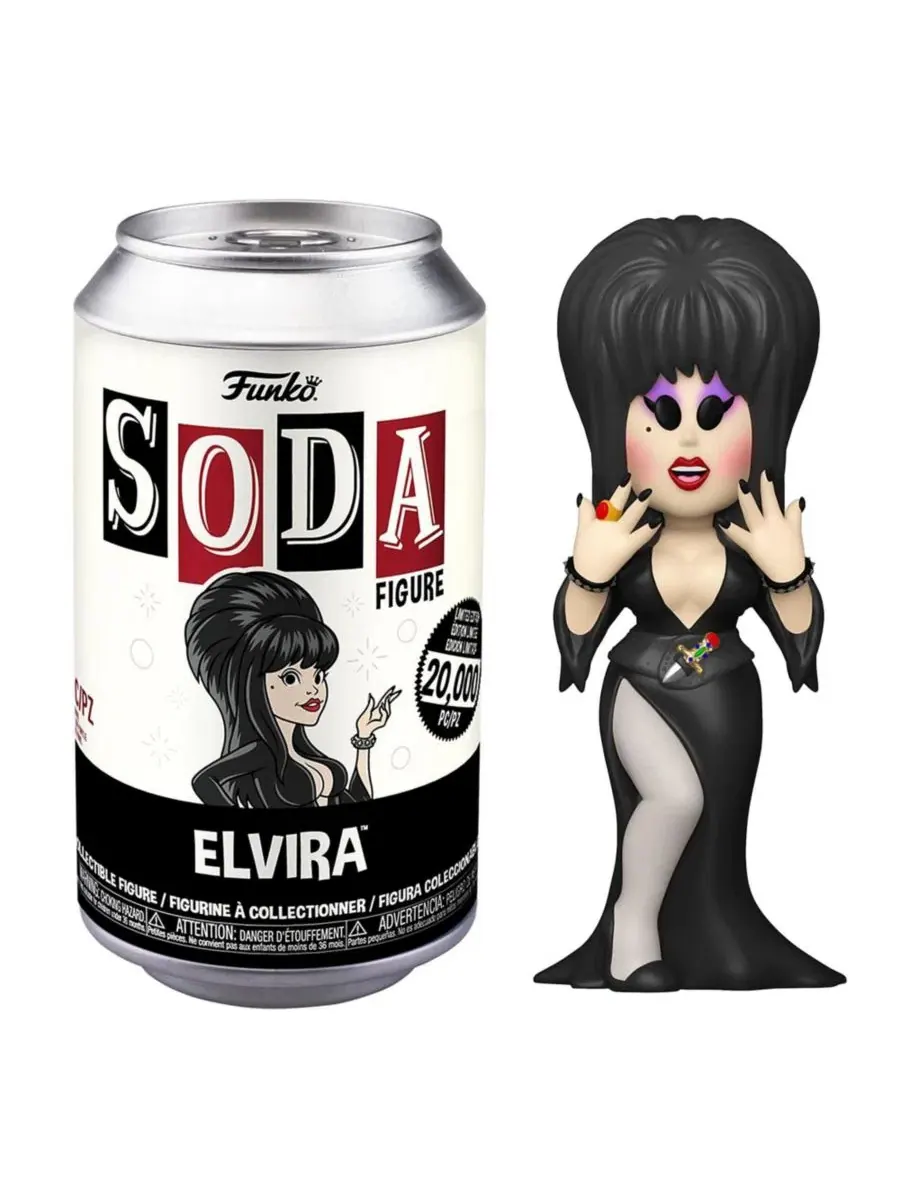 Виниловая фигурка Elvira Vinyl Soda Figure Funko