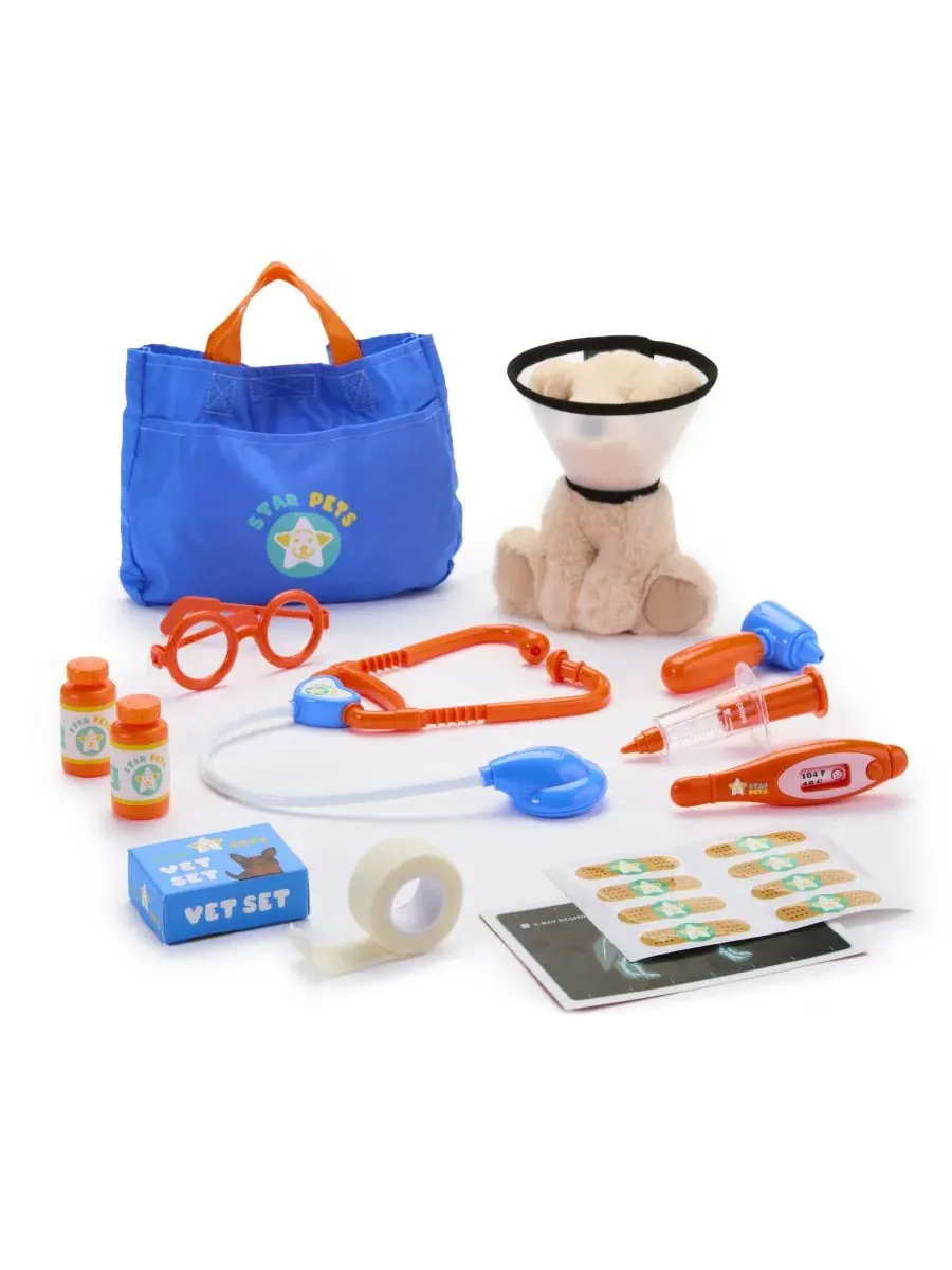 Игровой набор ветеринара Star Pets Vet Animal Care Geoffrey's Toy Box — мульти