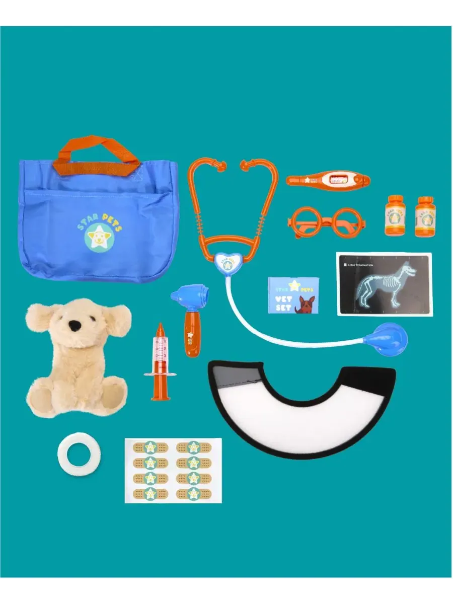 Игровой набор ветеринара Star Pets Vet Animal Care Geoffrey's Toy Box — изображение 4 из 8, нет цвета