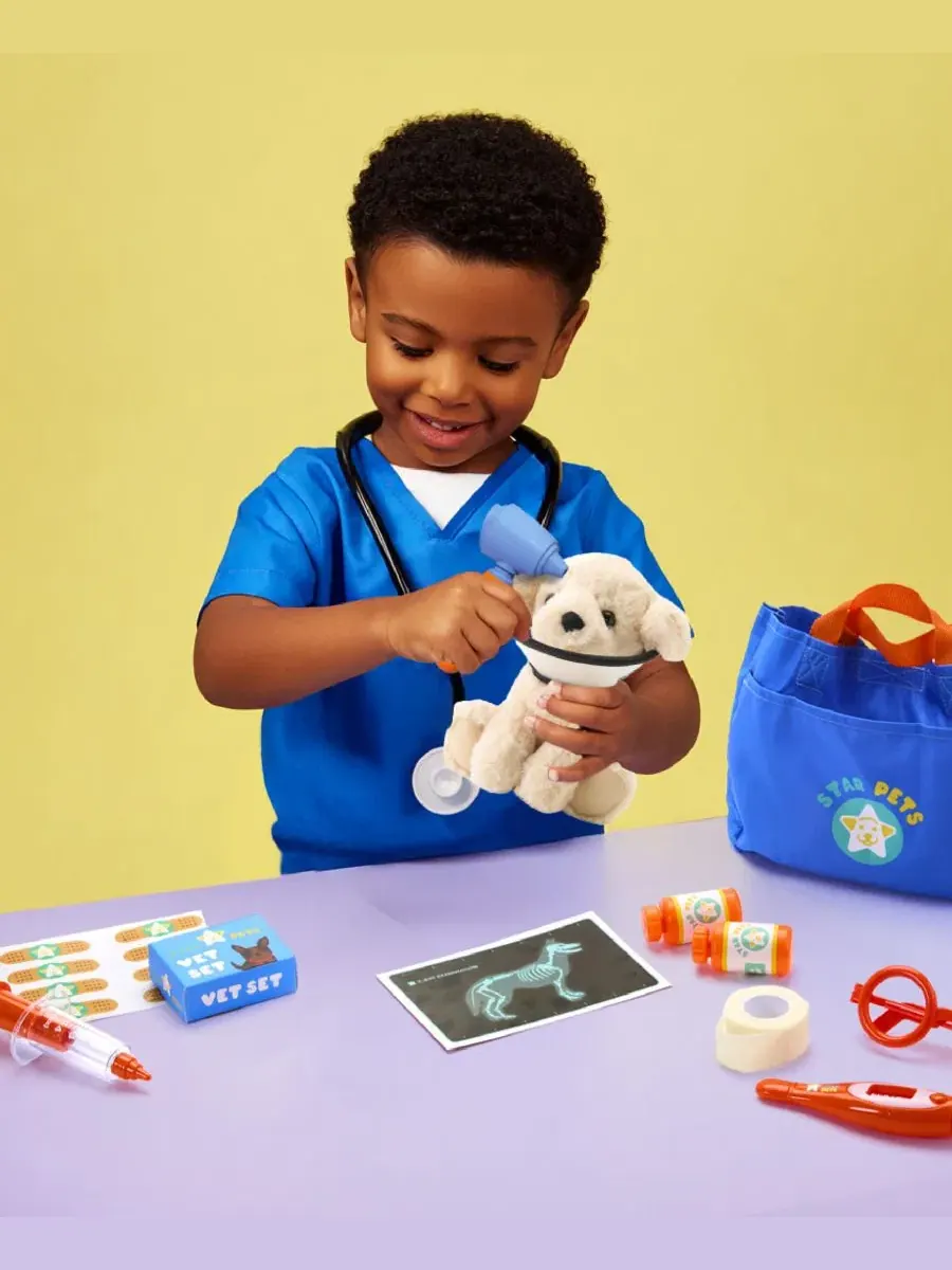 Игровой набор ветеринара Star Pets Vet Animal Care Geoffrey's Toy Box — изображение 7 из 8, нет цвета