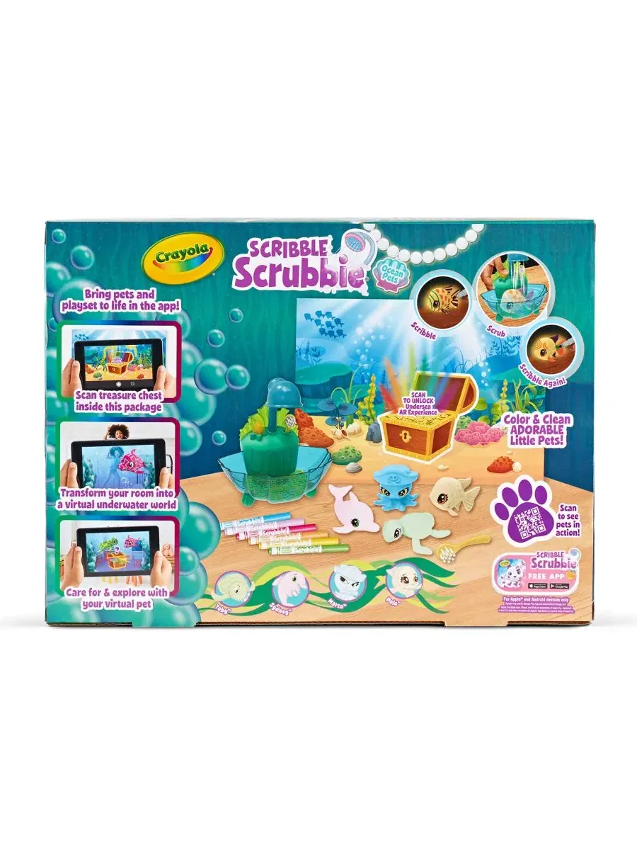 Игровой набор с подсветкой Glow Lagoon Crayola — изображение 4 из 7, мульти