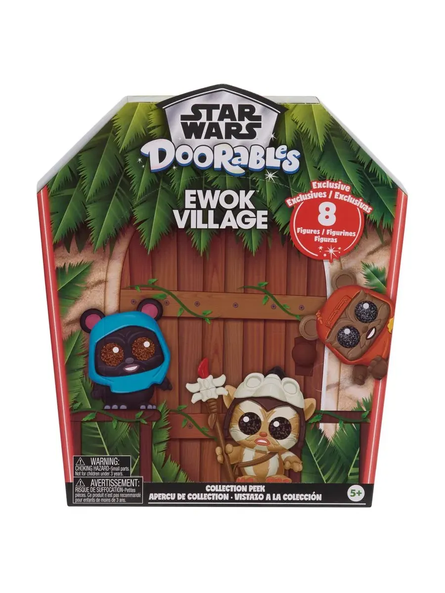 Коллекционная фигурка Ewok Village Collection Peek Star Wars Doorables