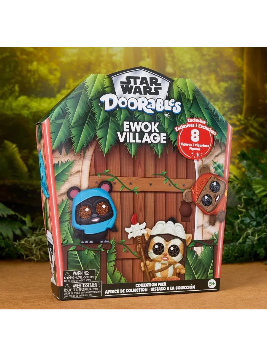 Коллекционная фигурка Ewok Village Collection Peek Star Wars Doorables — изображение 2 из 4, нет цвета