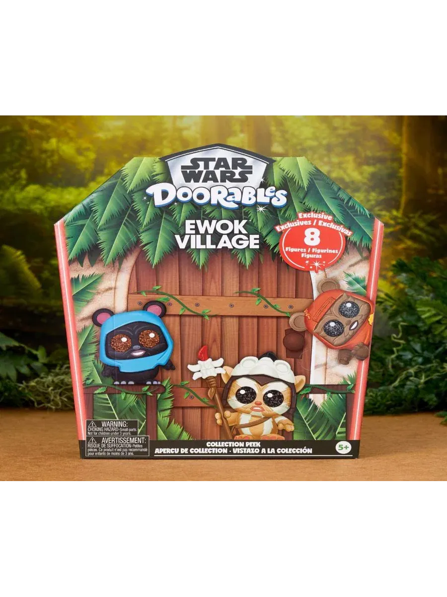 Коллекционная фигурка Ewok Village Collection Peek Star Wars Doorables — изображение 3 из 4, нет цвета