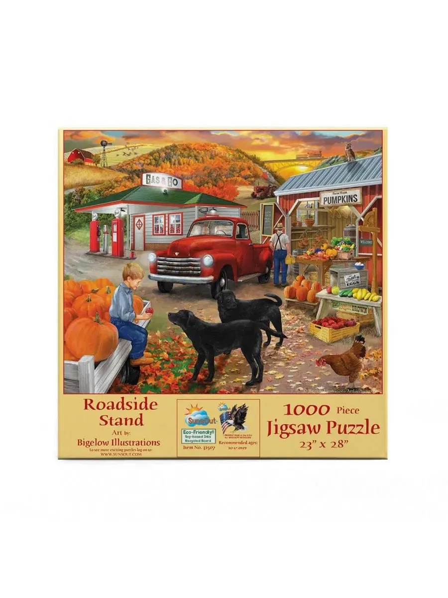 Пазл 1000 элементов Roadside Stand SunsOut — изображение 2 из 5, нет цвета