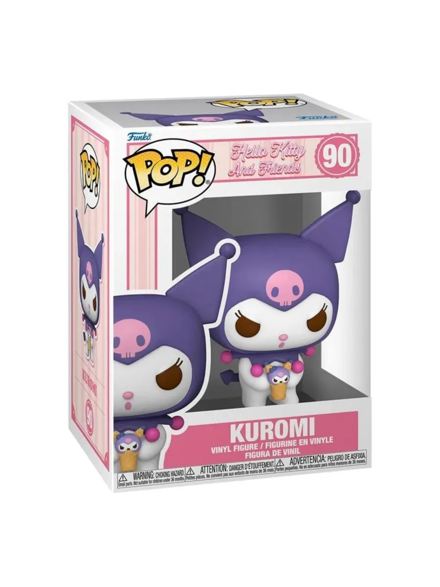 Фигурка Funko Pop! Sanrio Hello Kitty and Friends Unicorn Party Kuromi Funko — изображение 3 из 4, нет цвета