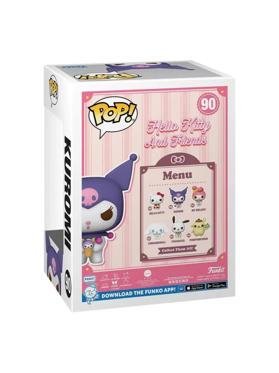 Фигурка Funko Pop! Sanrio Hello Kitty and Friends Unicorn Party Kuromi Funko — изображение 4 из 4, нет цвета
