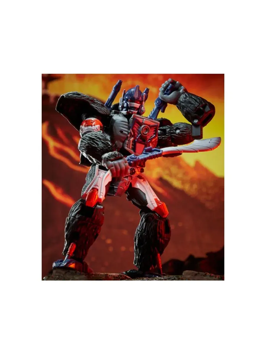 Фигурка трансформера Оптимус Праймал, 18 см Transformers WFC-K8 Optimus Primal — изображение 6 из 7, нет цвета
