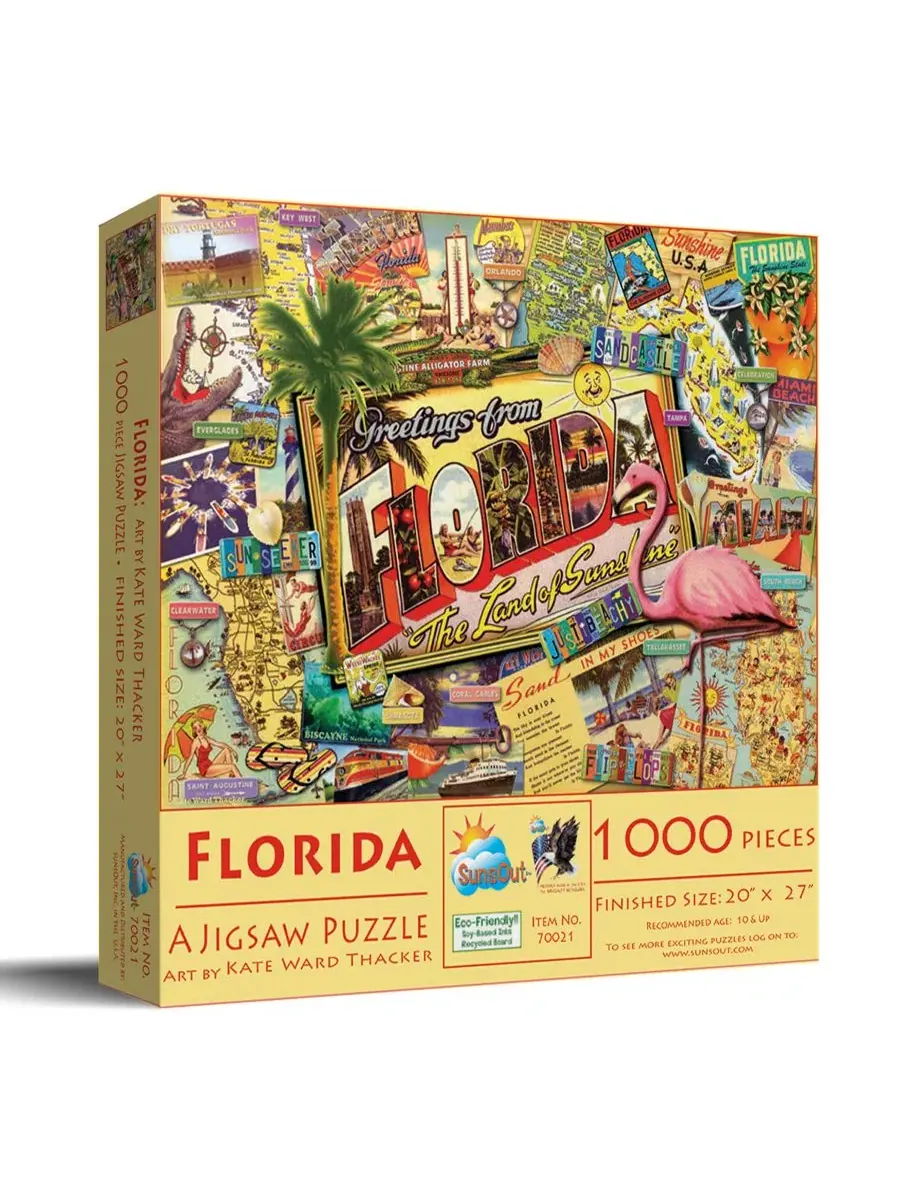 Пазл Florida 1000 элементов SunsOut