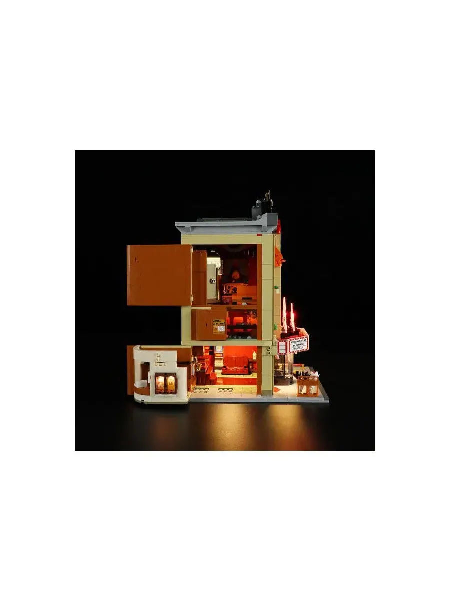 Конструктор из 2445 деталей Balcony Theatre Lighting Building Bricks Set City Town Creator House — изображение 3 из 10