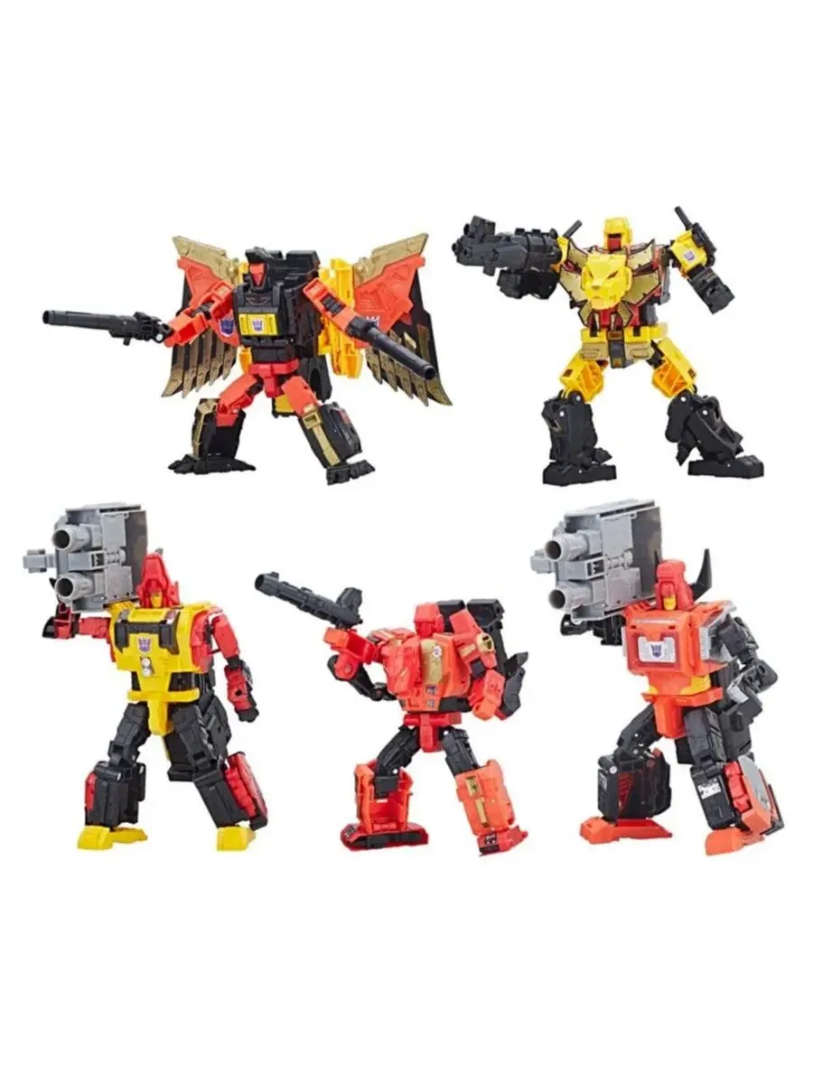 Набор фигурок Predaking Combiner Team Set Transformers, Titan Class — изображение 2 из 5, нет цвета