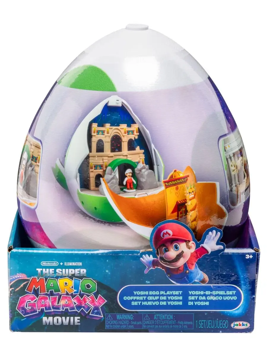 Игровой набор с фигурками Yoshi Egg SUPER MARIO — мульти