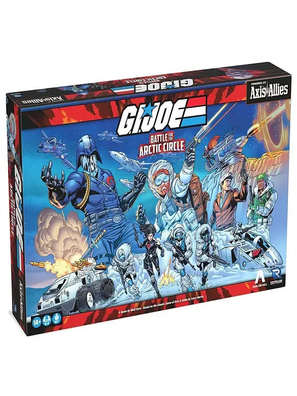 Gi Joe: Битва за полярный круг. Настольная игра. Renegade Game Studios — мульти