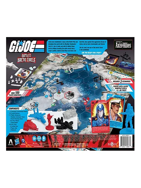 Gi Joe: Битва за полярный круг. Настольная игра. Renegade Game Studios — изображение 2 из 4, мульти