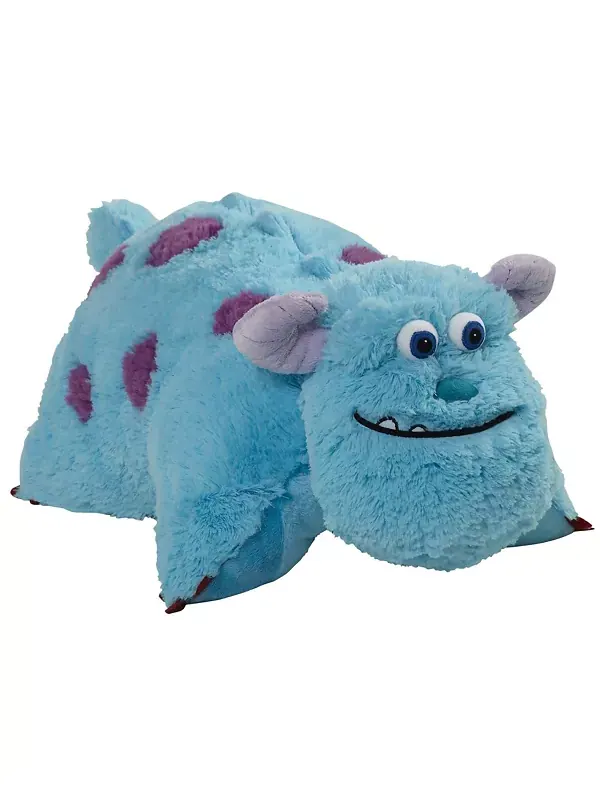 Мягкая игрушка-животное Салли от Disney Monsters Incorporated Pillow Pets — синий