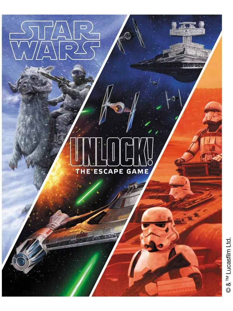 Star Wars Unlock - Набор для квеста, 193 детали Space Cowboys — изображение 2 из 7, мульти