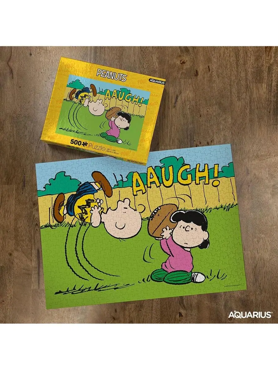 Пазл «Люси и футболист» из мультфильма «Peanuts», 500 деталей Nmr Distribution — изображение 3 из 3, нет цвета
