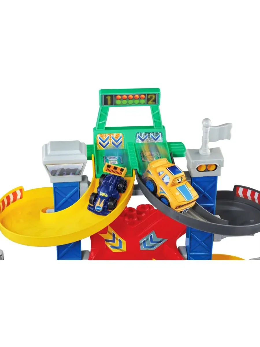 Игровой набор VTech Go Smart Wheels Dueling Spinning Spirals Raceway — изображение 2 из 6, нет цвета
