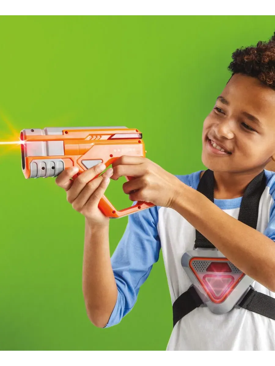 Набор из 4 бластеров Laser Blast для двух игроков Geoffrey'S Toy Box — изображение 5 из 5, нет