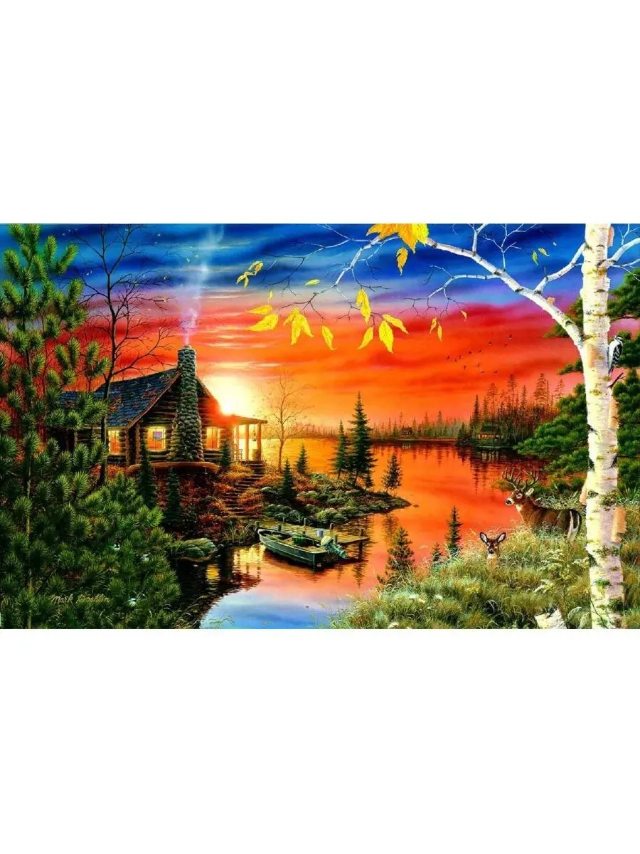 Пазл «Осенний вечер» (550 деталей) для взрослых Sunsout — изображение 3 из 5, нет цвета