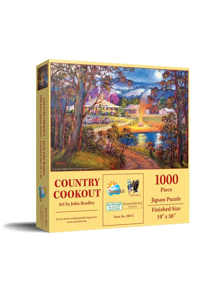 Пазл 1000 элементов Country Cookout SunsOut