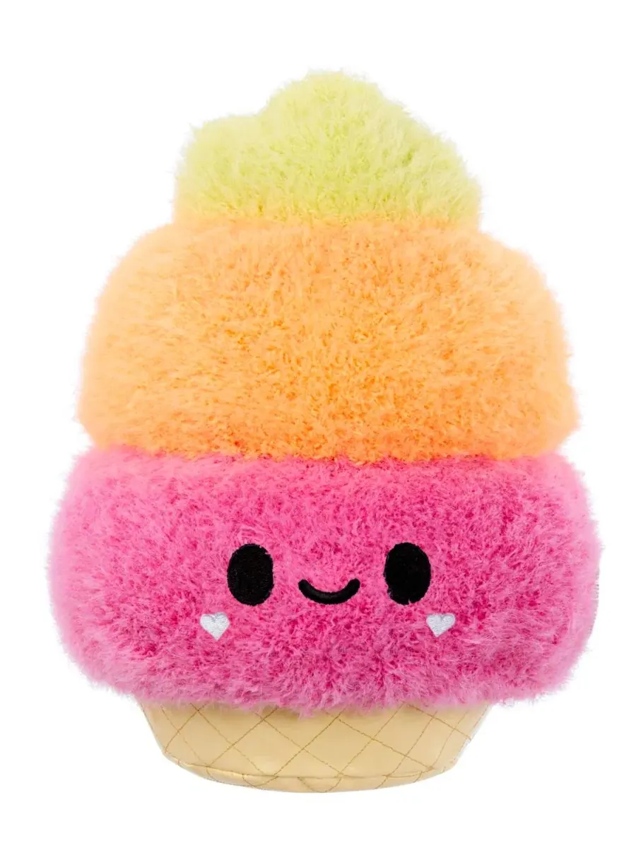 Большая плюшевая игрушка - Мороженое Fluffie Stuffiez — изображение 3 из 8, мульти