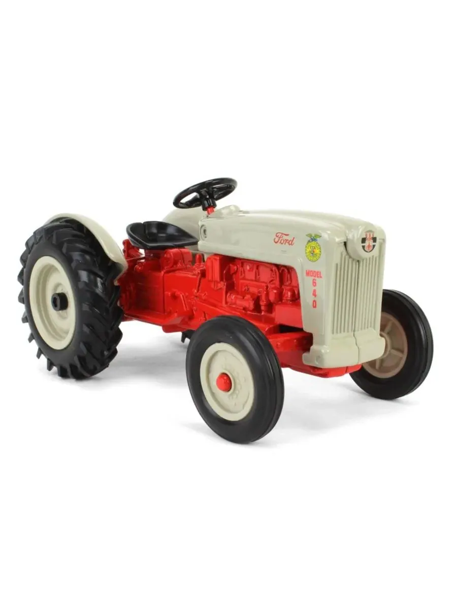 Трактор Ford 640 в масштабе 1/16 с логотипом FFA Ertl — изображение 2 из 3, нет цвета