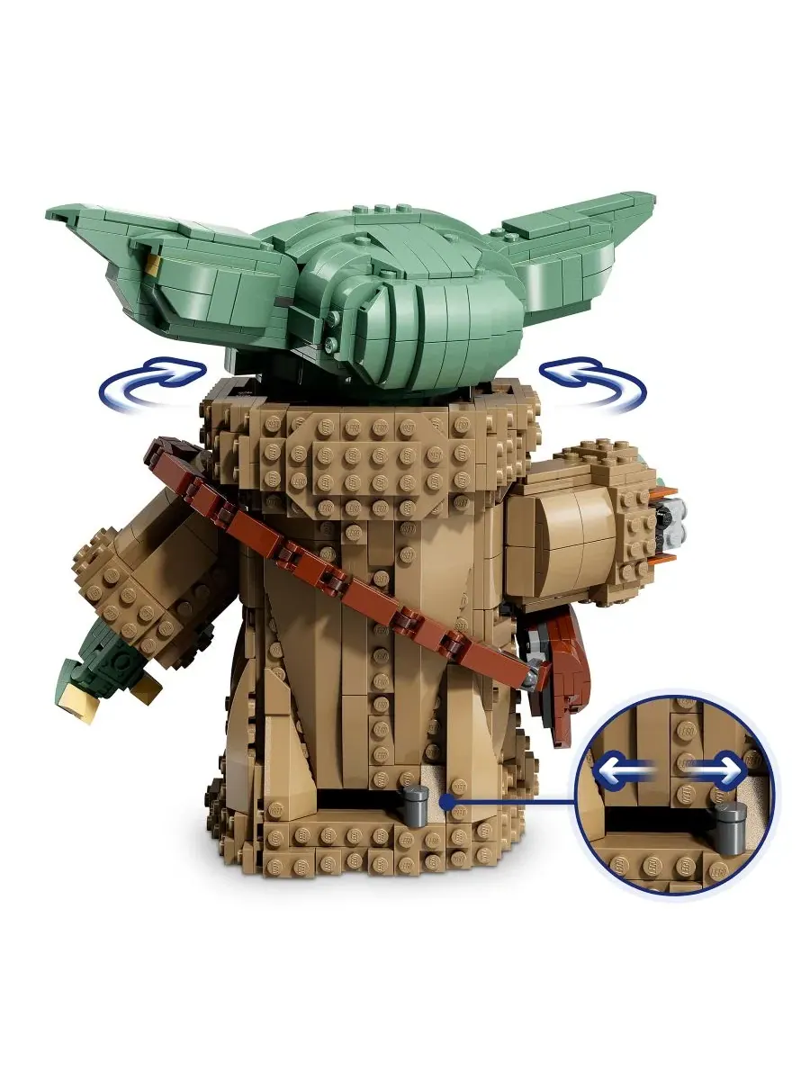 Конструктор Star Wars Grogu Mandalorian Apprentice 75446, 1200 деталей Lego — изображение 3 из 6, нет цвета