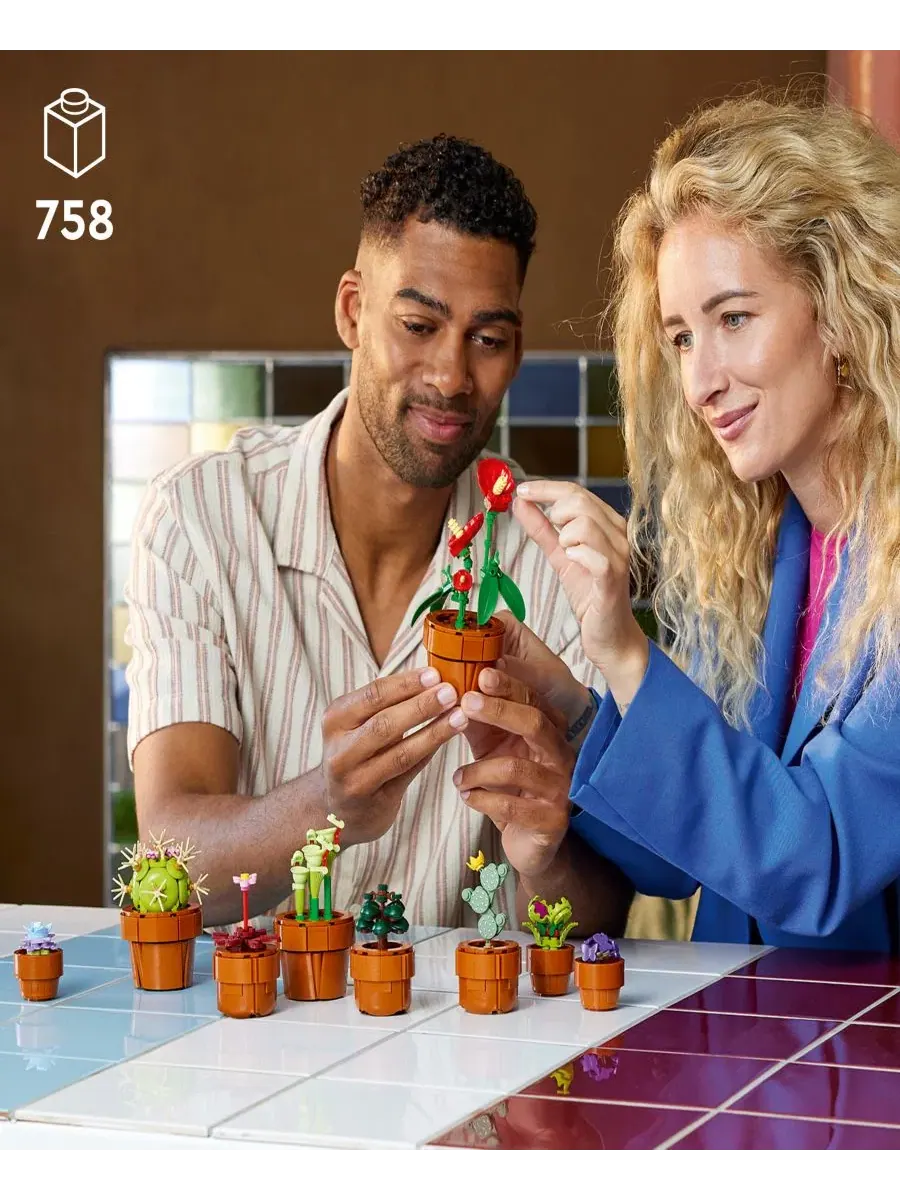 Набор для сборки и демонстрации миниатюрных растений и цветов Icons Tiny Plants and Flowers Build — изображение 2 из 6