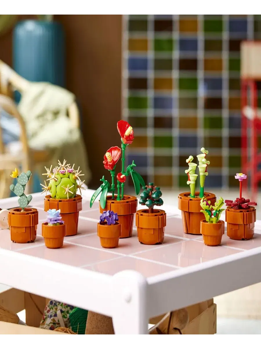 Набор для сборки и демонстрации миниатюрных растений и цветов Icons Tiny Plants and Flowers Build — изображение 3 из 6