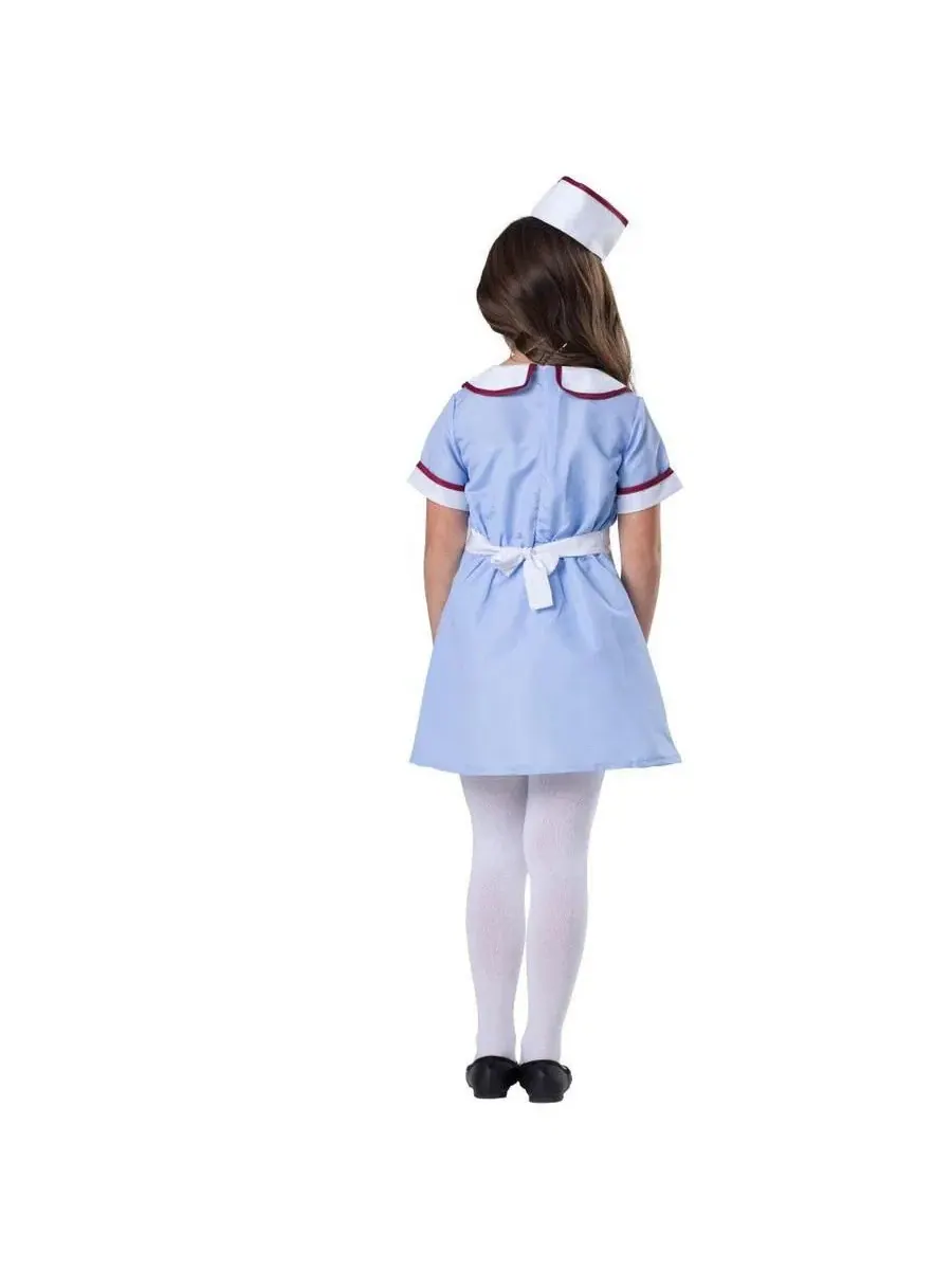 Детский костюм официантки из закусочной Dress Up America — изображение 2 из 4, синий