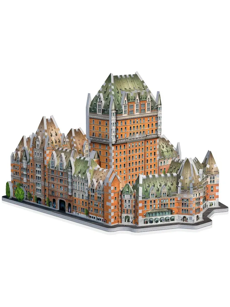 Пазл Wrebbit Castles Cathedrals Le Chateau Frontenac, 865 деталей University Games — изображение 6 из 11, нет цвета
