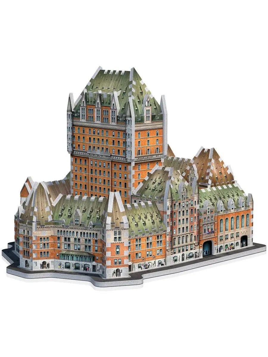 Пазл Wrebbit Castles Cathedrals Le Chateau Frontenac, 865 деталей University Games — изображение 7 из 11, нет цвета