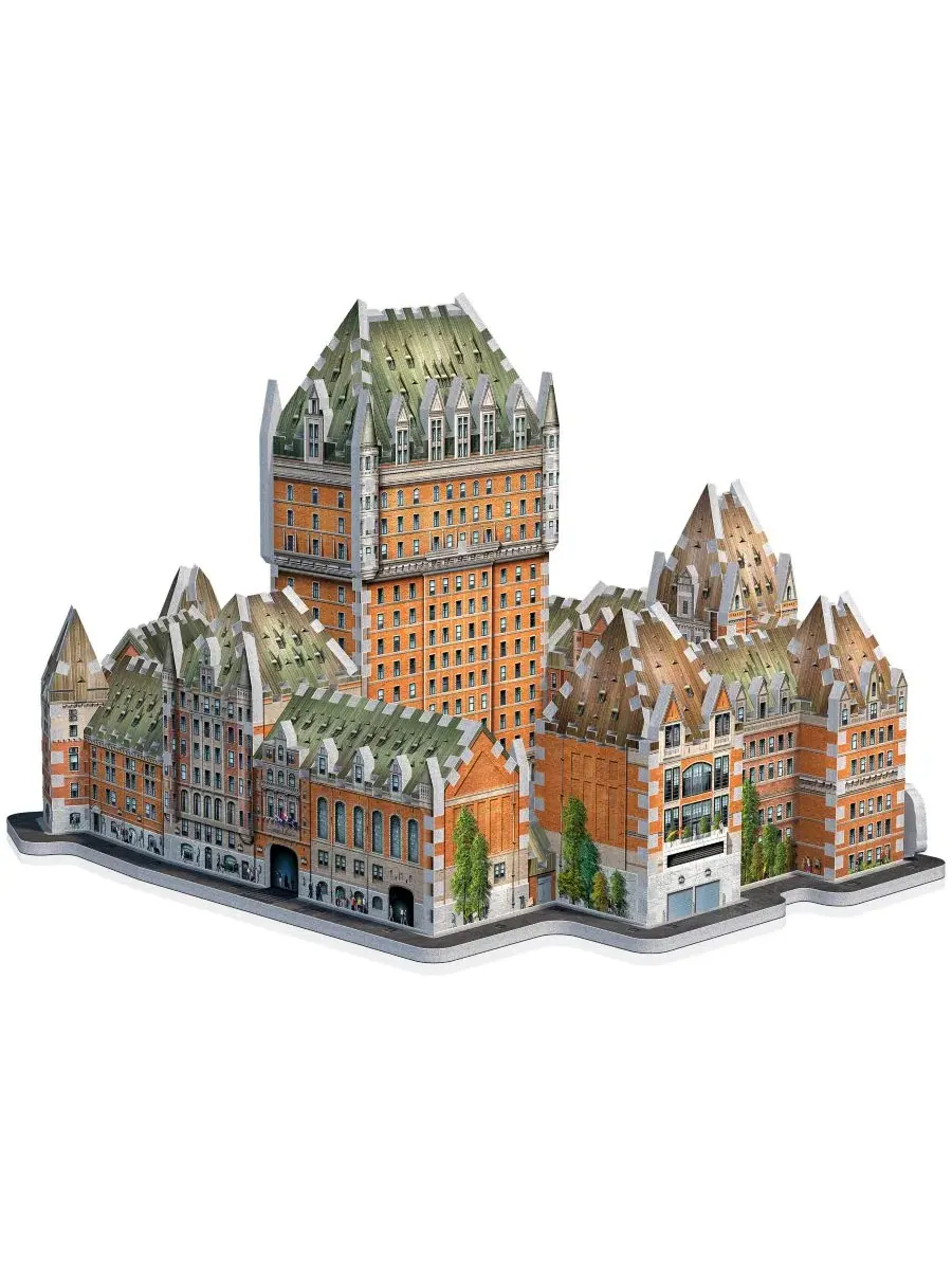 Пазл Wrebbit Castles Cathedrals Le Chateau Frontenac, 865 деталей University Games — изображение 8 из 11, нет цвета