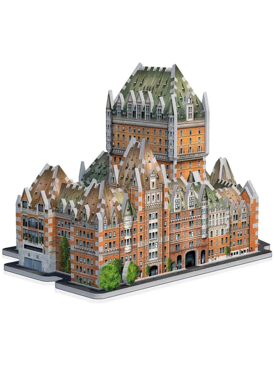Пазл Wrebbit Castles Cathedrals Le Chateau Frontenac, 865 деталей University Games — изображение 9 из 11, нет цвета