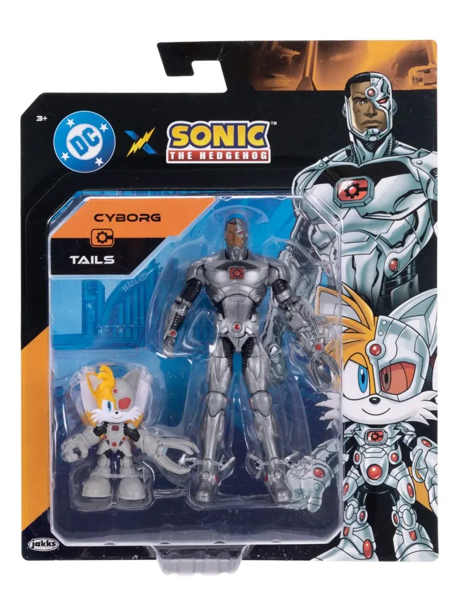 Фигурки Ежика и Киборга Sonic — мульти