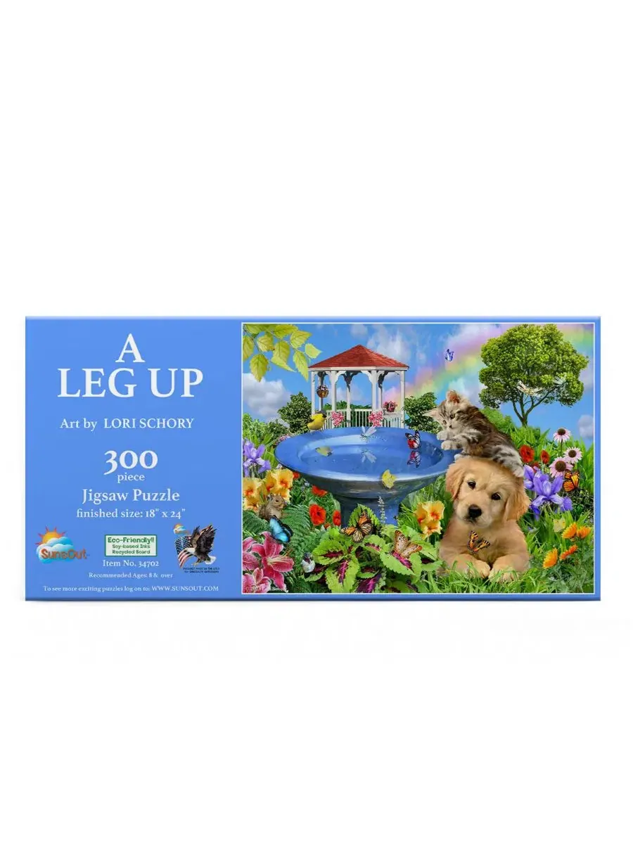 Пазл «A Leg Up» из 300 деталей для взрослых Sunsout — изображение 2 из 5, нет цвета